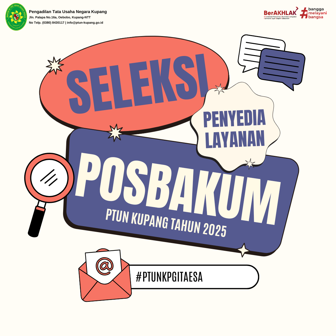 Seleksi Pengadaan Posbakum T.A. 2025